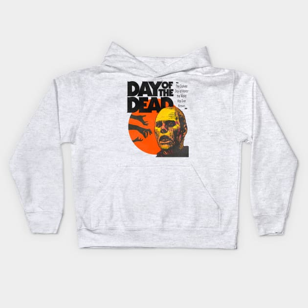 Day of the Dead: Cult Zombie Horror Film Kids Hoodie by darklordpug